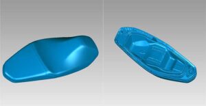 Escaneado 3D Asiento Moto