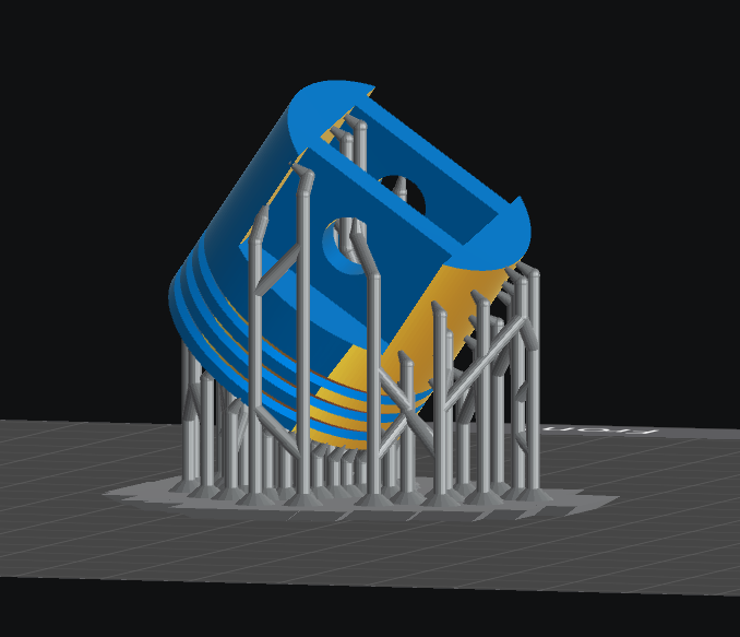 Ejemplo de impresión 3d en resina